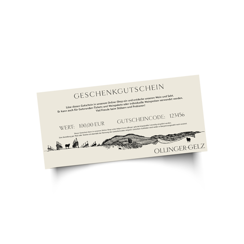 Geschenkgutschein 100 EUR